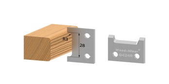Para noży profilowych 40 mm HSS
