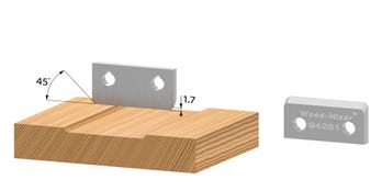 Para noży profilowych 40 mm HSS