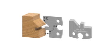 Para noży profilowych 40 mm HSS
