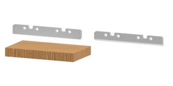Para noży profilowych 130 mm HSS