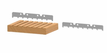 Para noży profilowych 150 mm HSS
