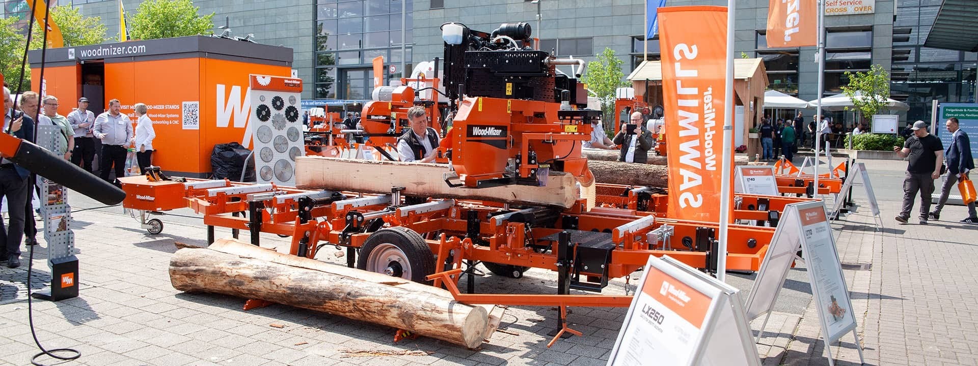 Wood-Mizer na Targach LIGNA 2023
