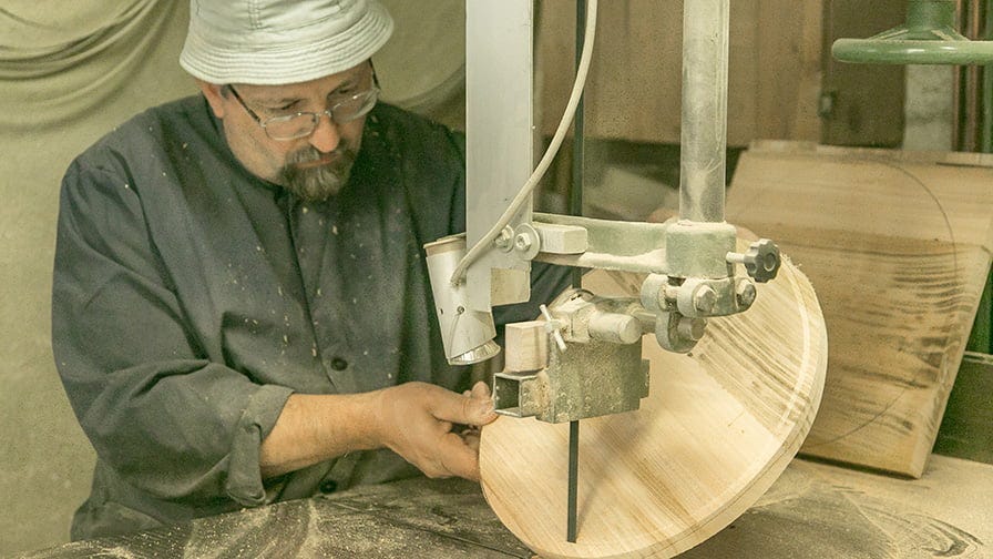 A cutting board making
